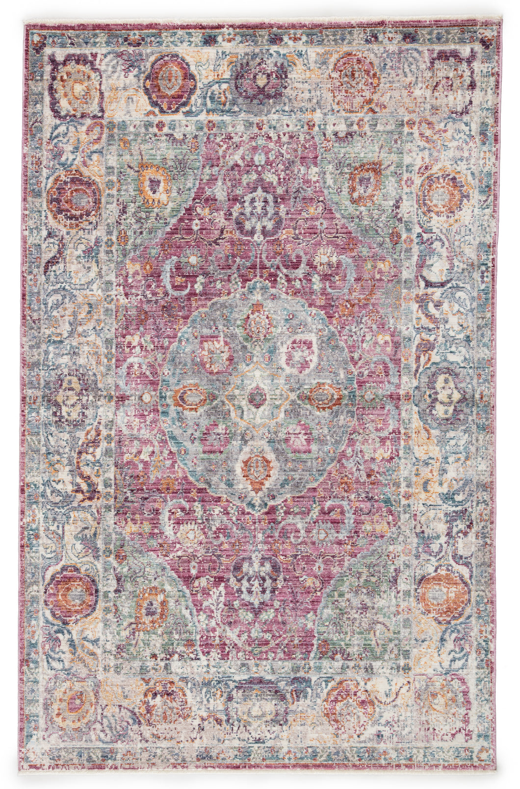 Jaipur Living Voxen Medallion Pink/ Multicolor Area Rug (7'10