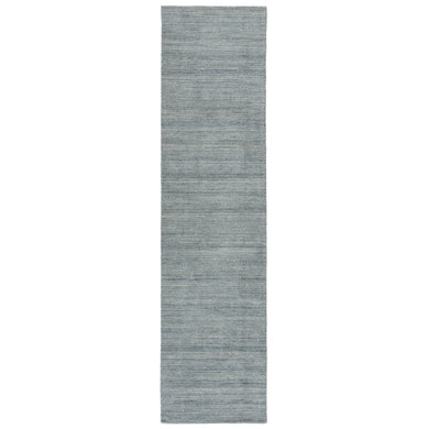 Jaipur Living Minuit Handmade Geometric Ivory/ Dark Blue Runner Rug (3'X12')