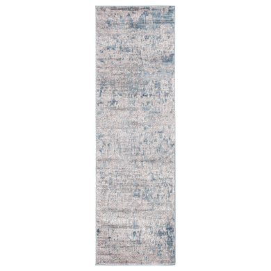 Jaipur Living Skiway Medallion Silver/ Blue Runner Rug (2'7