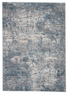 Jaipur Living Violen Abstract Blue/ Gray Area Rug (4'3