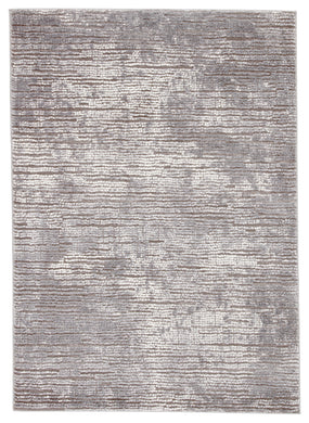 Jaipur Living Violen Abstract Gray/ White Area Rug (8'10