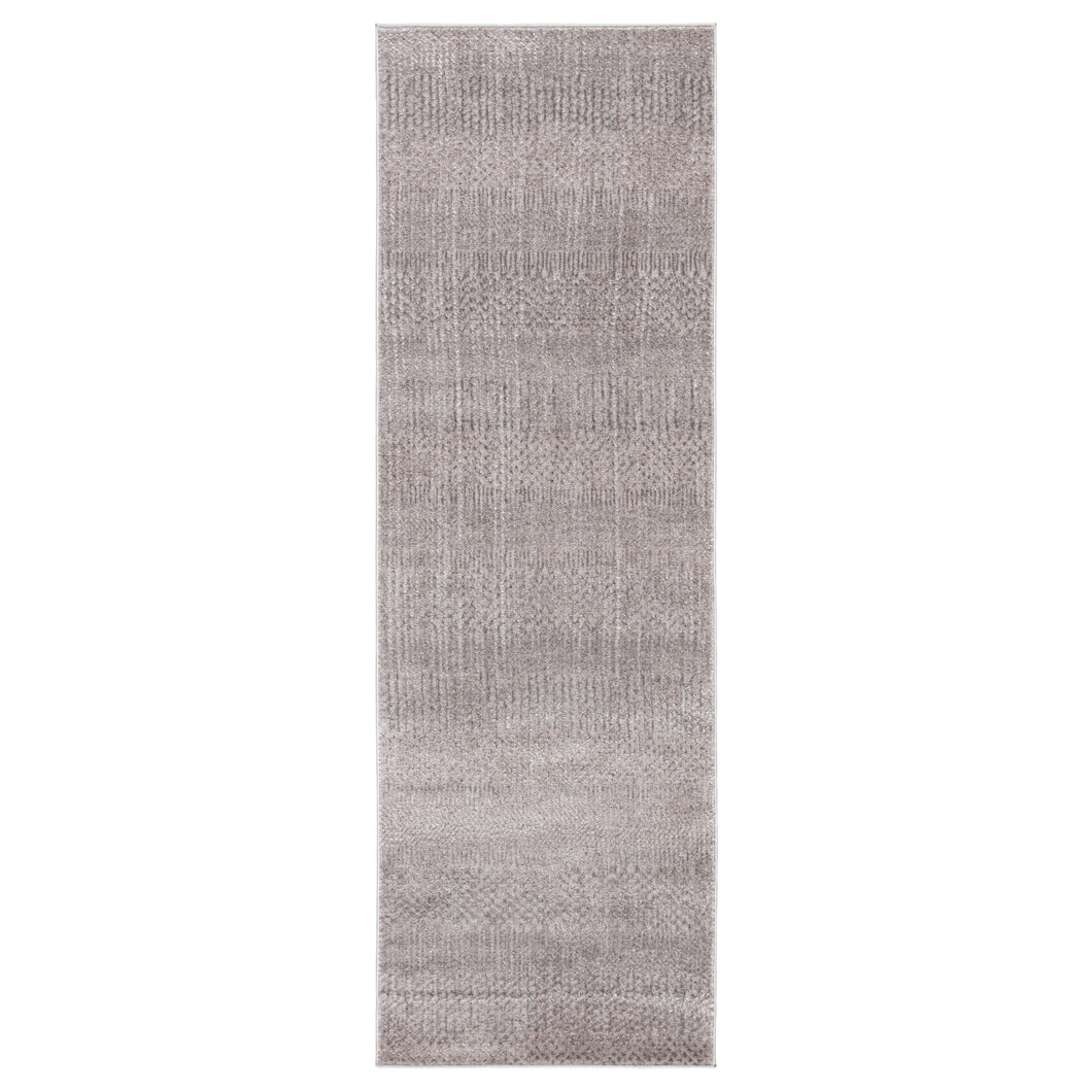 Jaipur Living Comi Geometric Light Gray Runner Rug (2'7