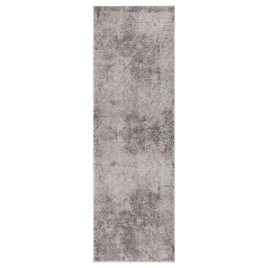 Jaipur Living Pearce Geometric Gray/ White Runner Rug (2'7