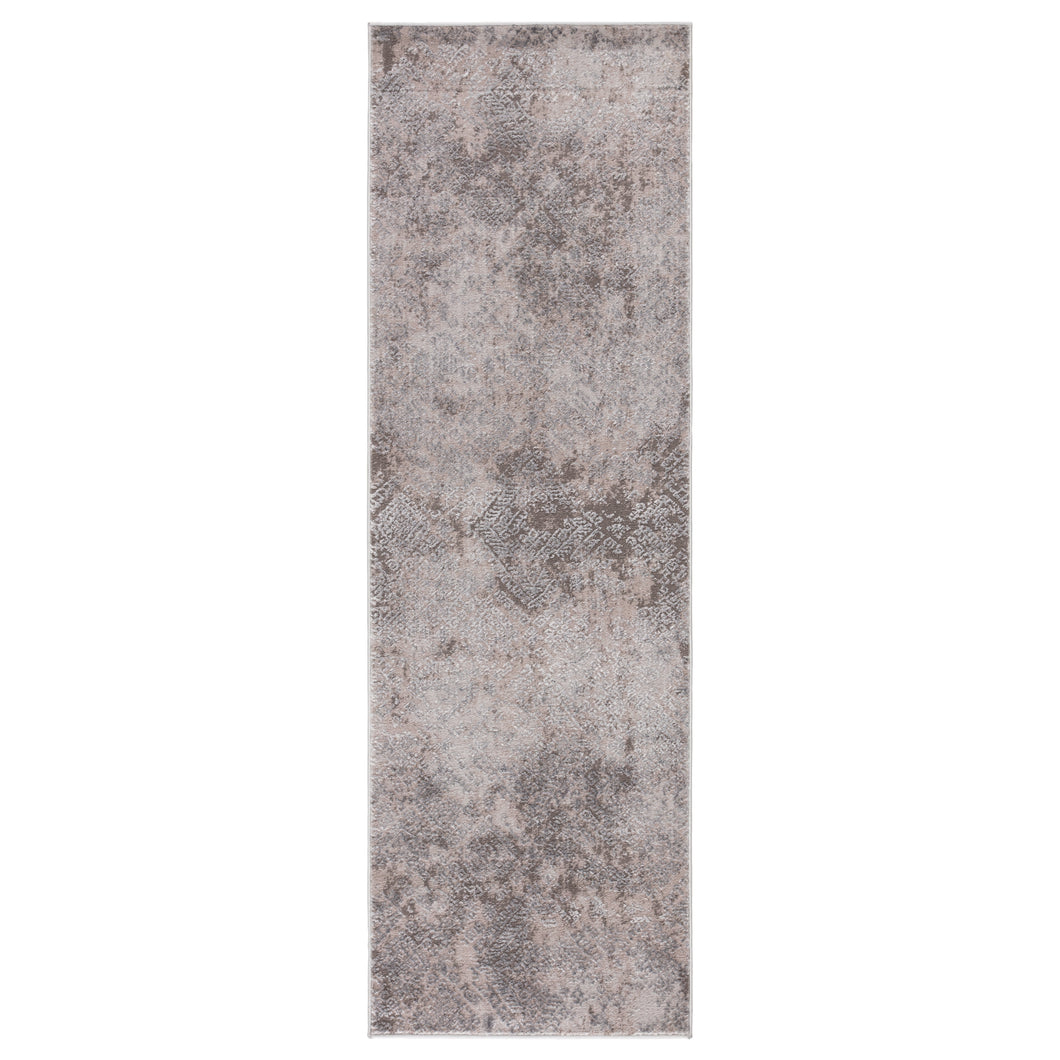 Jaipur Living Pearce Geometric Gray/ White Runner Rug (2'7