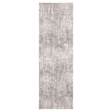 Jaipur Living Hartland Abstract Light Gray/ White Runner Rug (2'7