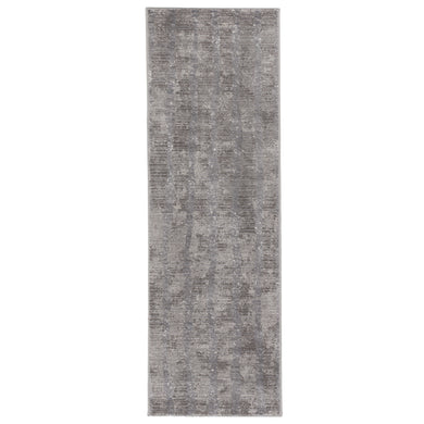 Jaipur Living Harveaux Trellis Gray/ White Runner Rug (2'7