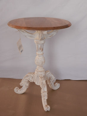 The Urban Port Brand Designer Round Table With Carved Legs