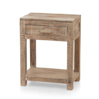 Urban Port Stylish 1 Drawer End Table