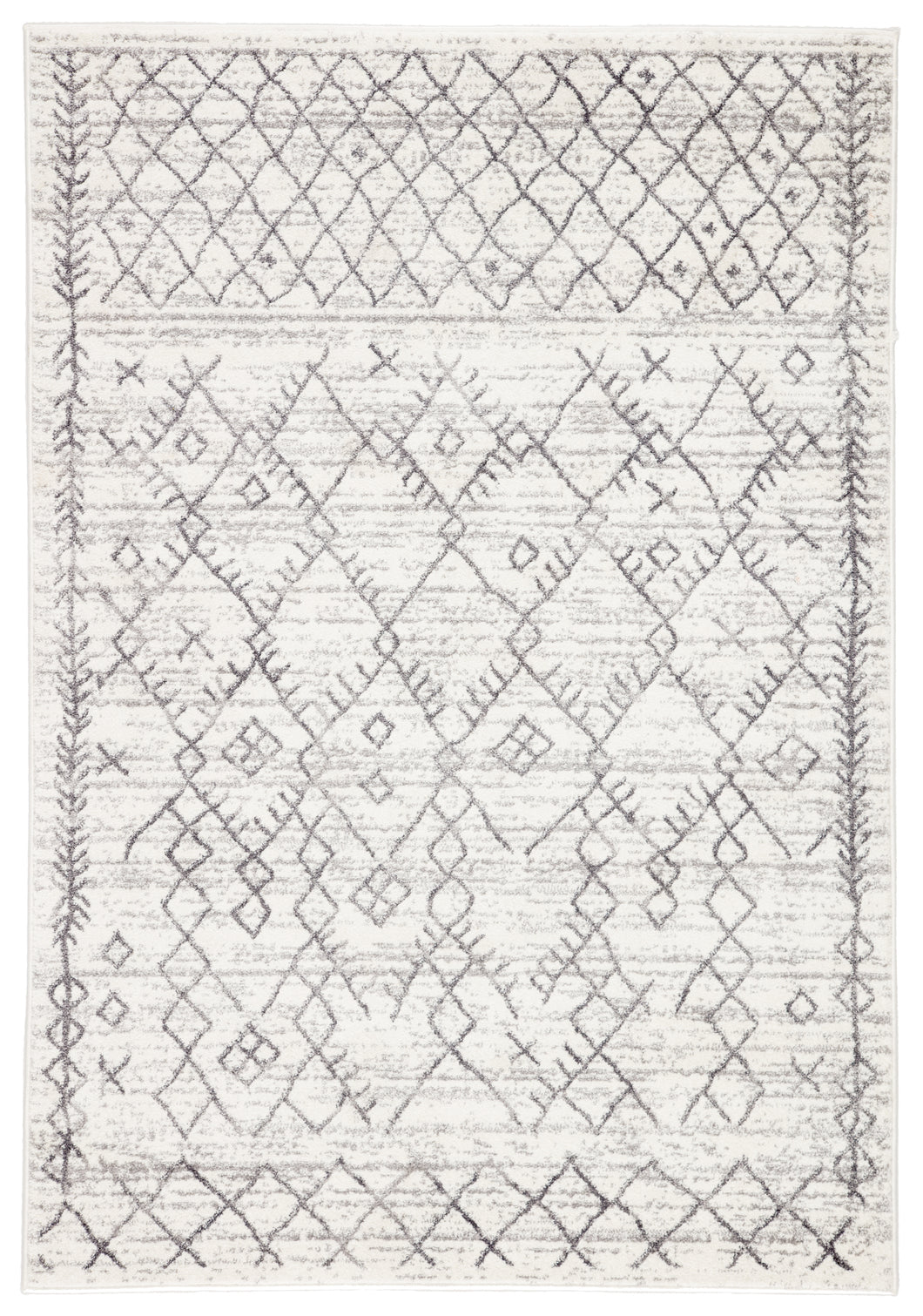 Jaipur Living Copeland Trellis White/ Light Gray Area Rug (8'10
