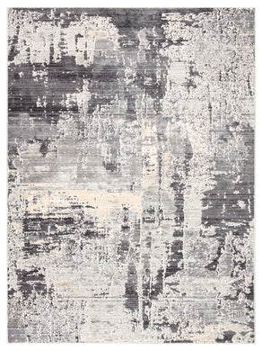 Jaipur Living Gershwin Abstract Gray/ Ivory Area Rug (9'6