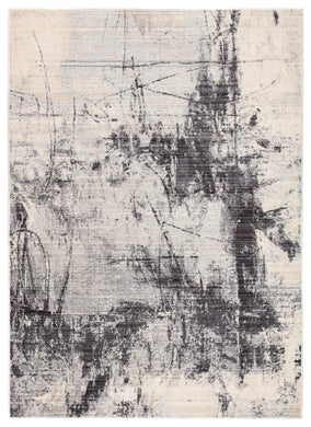 Jaipur Living Patton Abstract Ivory/ Gray Area Rug (9'6