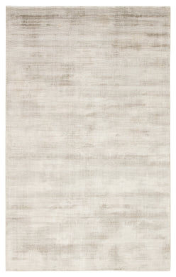 Jaipur Living Yasmin Handmade Solid Silver Area Rug (8'X10')