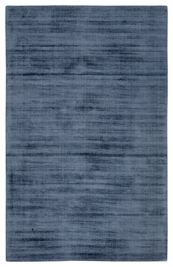 Jaipur Living Yasmin Handmade Solid Blue/ Gray Area Rug (8'X10')