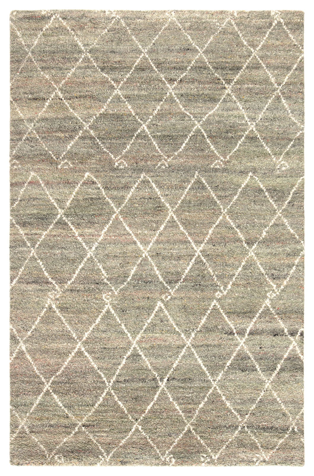 Jaipur Living Batten Hand-Knotted Trellis Green/ Ivory Area Rug (8'X10')
