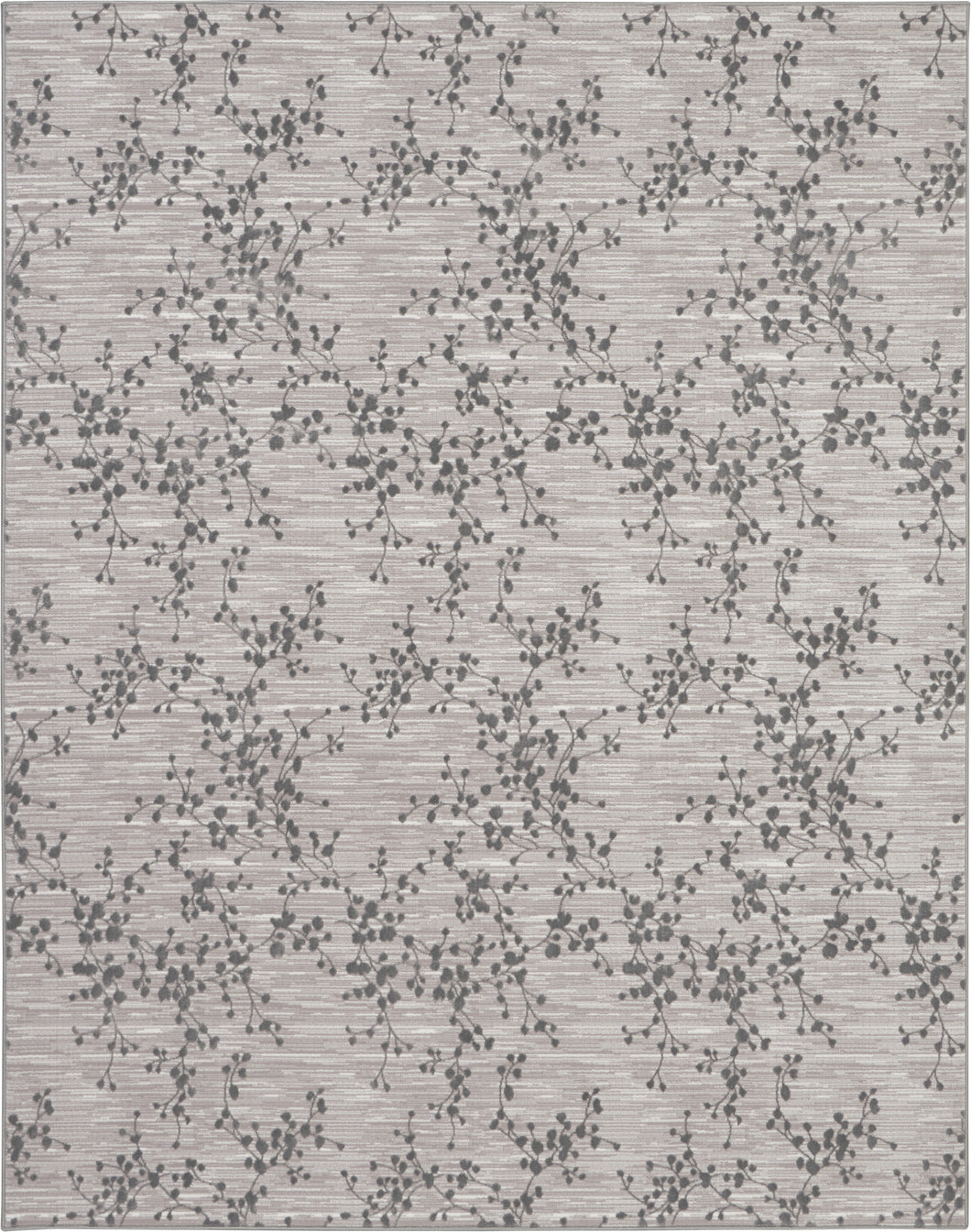 Nourison Urban Chic URC02 Grey 8'x10' Large  Rug