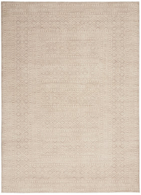 Nourison Palermo  3' x 5' Beige  Distressed Bohemian   Area Rug