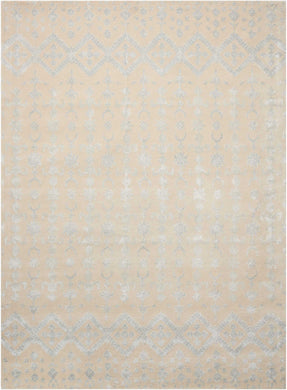 Nourison Symphony SYM13 White 5'x8'  Area Rug