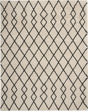 Nourison Martil MAT01 Ivory White 8'x10' Large Plush Rug