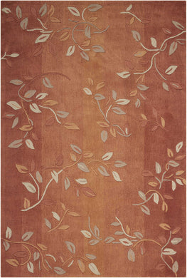 Nourison Contour CON03 Brown 7'x9'   Rug