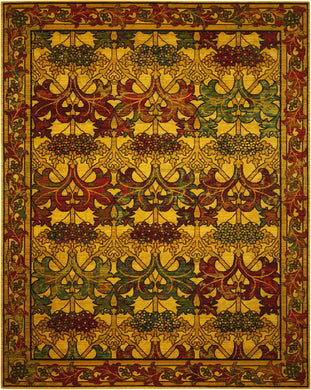 Nourison Timeless TML01 Yellow 10'x14'   Rug