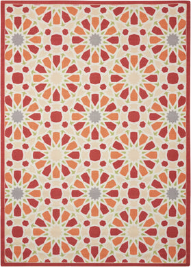 Waverly Sun N Shade SND29 Pink 8'x11'   Rug