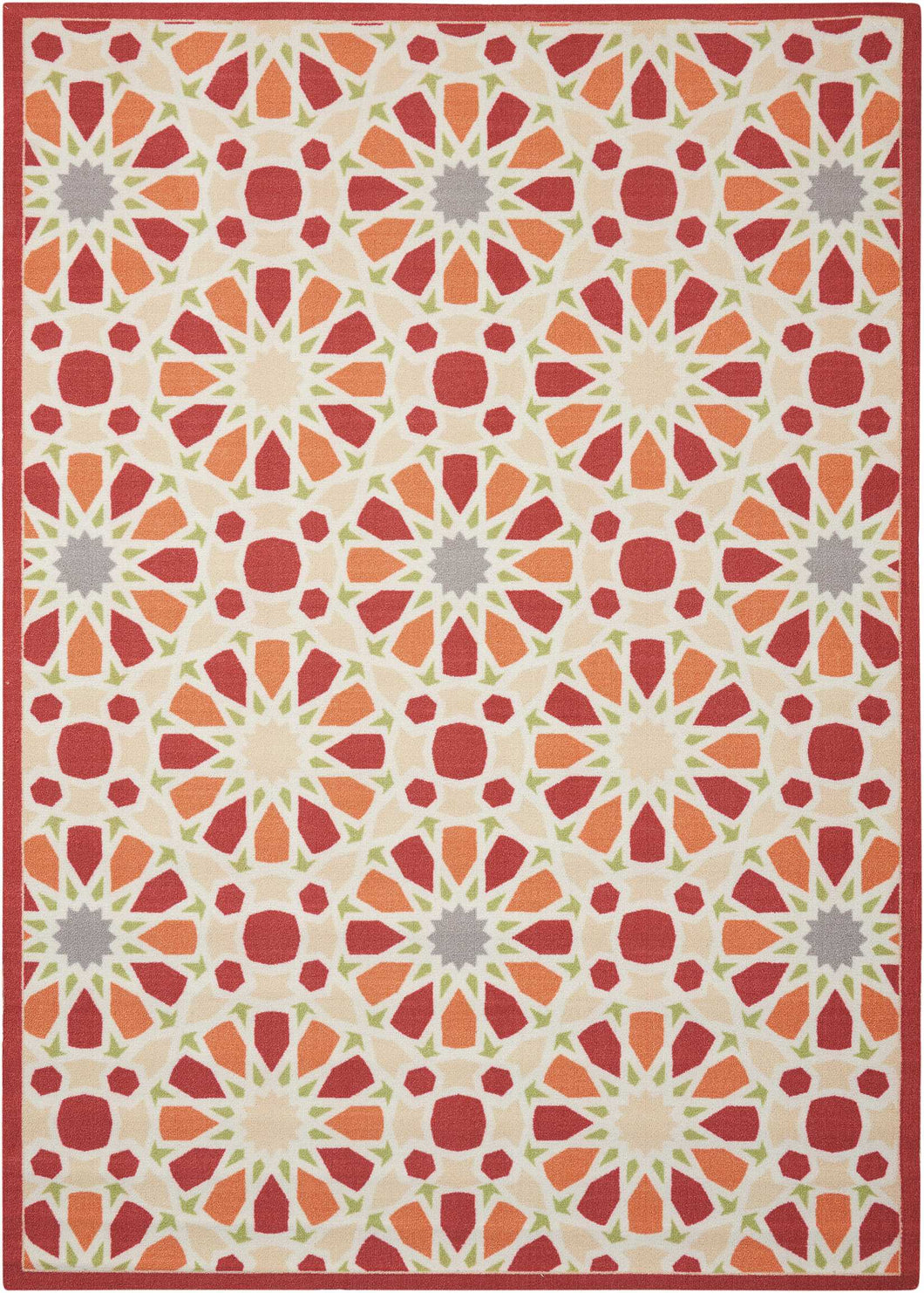 Waverly Sun N Shade SND29 Pink 8'x11'   Rug