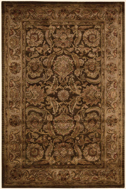 Nourison Jaipur JA30 Brown Multicolor 4'x6'  Area Rug