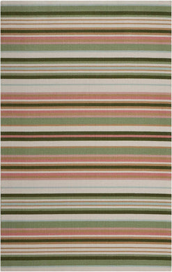 Waverly Sun N Shade SND12 Light Green 4'x6'  Area Rug