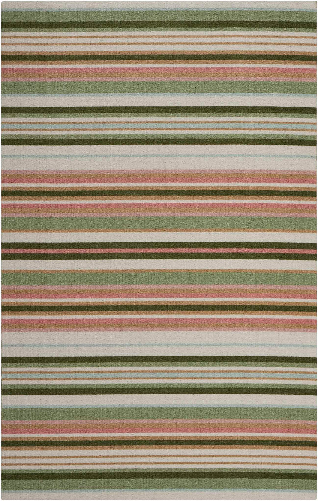 Waverly Sun N Shade SND12 Light Green 4'x6'  Area Rug