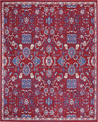 Nourison Grafix GRF36 Red 8'x10' Large  Rug