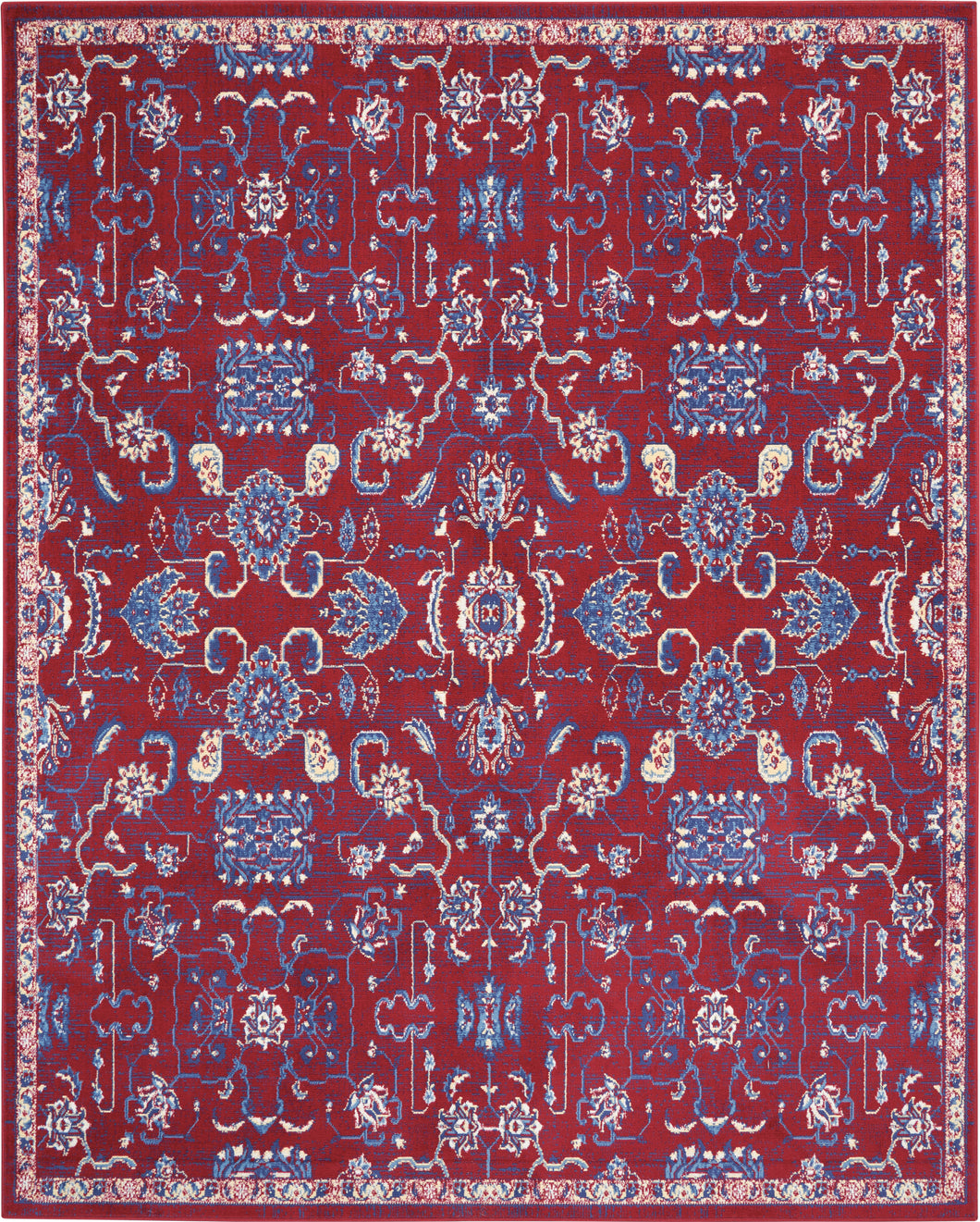 Nourison Grafix GRF36 Red 8'x10' Large  Rug