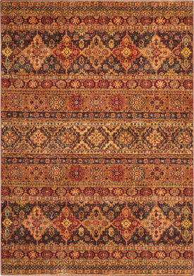 Nourison Jewel JEL03 Beige Multicolor 4'x6' Moroccan Area Rug