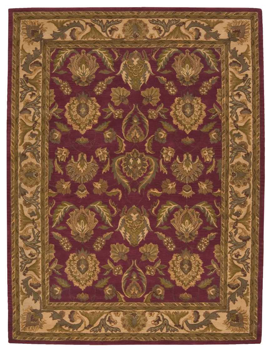 Nourison India House IH01 Red 8'x11'   Rug