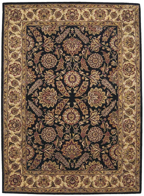 Nourison Jaipur JA15 Black Multicolor 8'x11'   Rug