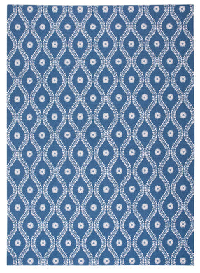 Nourison Home & Garden RS085 Dark Blue 8'x11'   Rug