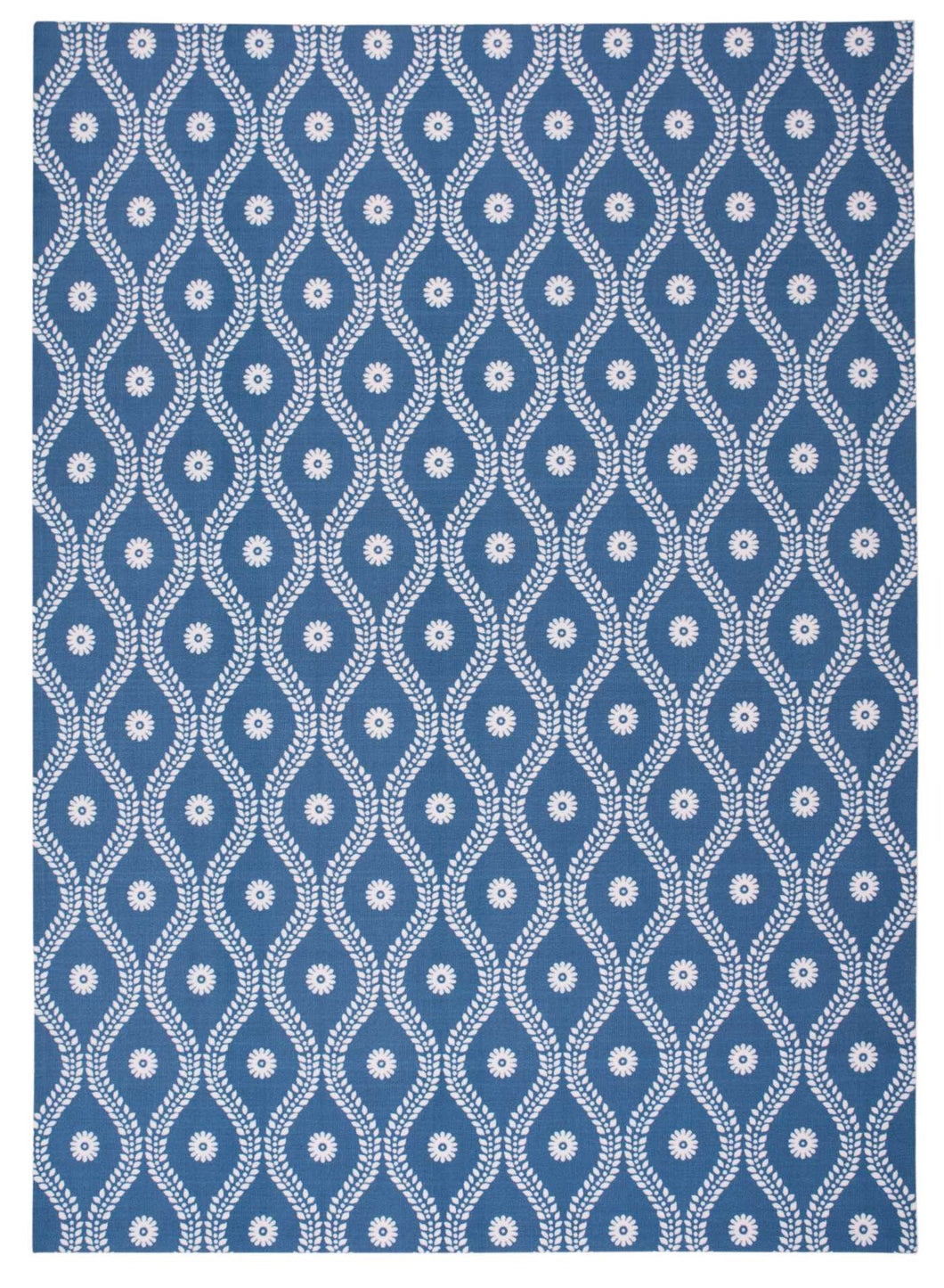 Nourison Home & Garden RS085 Dark Blue 8'x11'   Rug