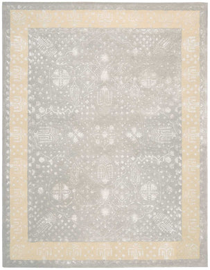 Nourison Symphony SYM09 Blue 5'x8'  Area Rug