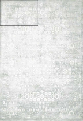 kathy ireland Home Desert Skies DSK02 Silver 4'x6'  Area Rug