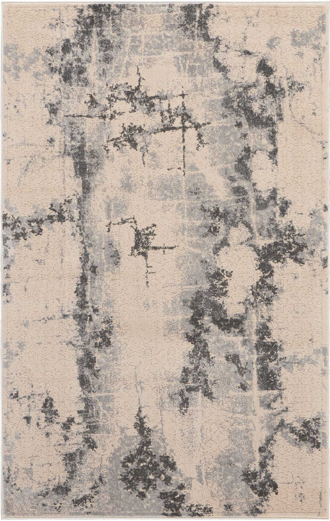 kathy ireland Home Heritage KI354 Beige 4'x6'  Area Rug