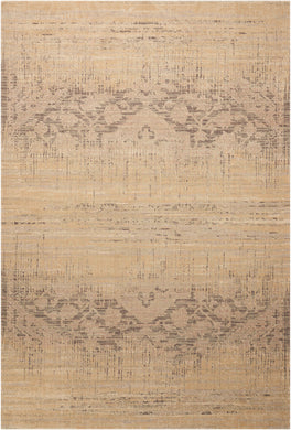 Nourison Silk Elements SKE27 Beige 5'x8'  Area Rug