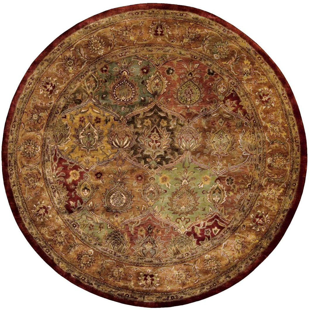 Nourison Jaipur JA25 Multicolor 6' Round  Area Rug