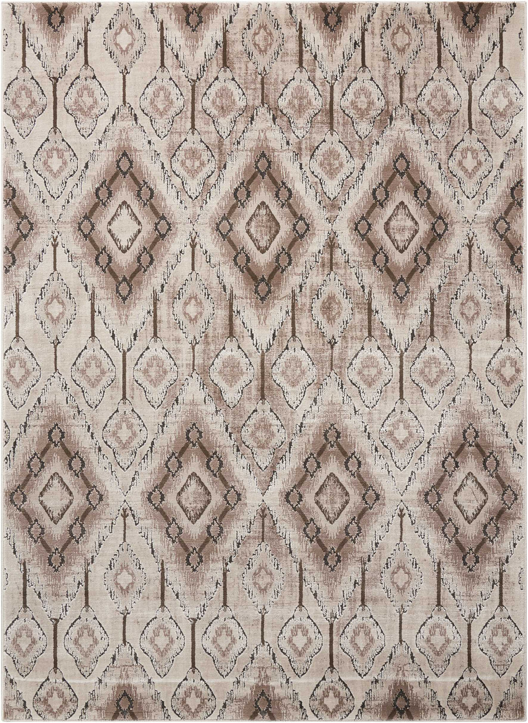 Nourison Karma KRM02 Beige 4'x6'  Area Rug