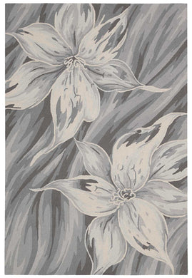 Nourison Fantasy 2'x4' Grey  Area Rug