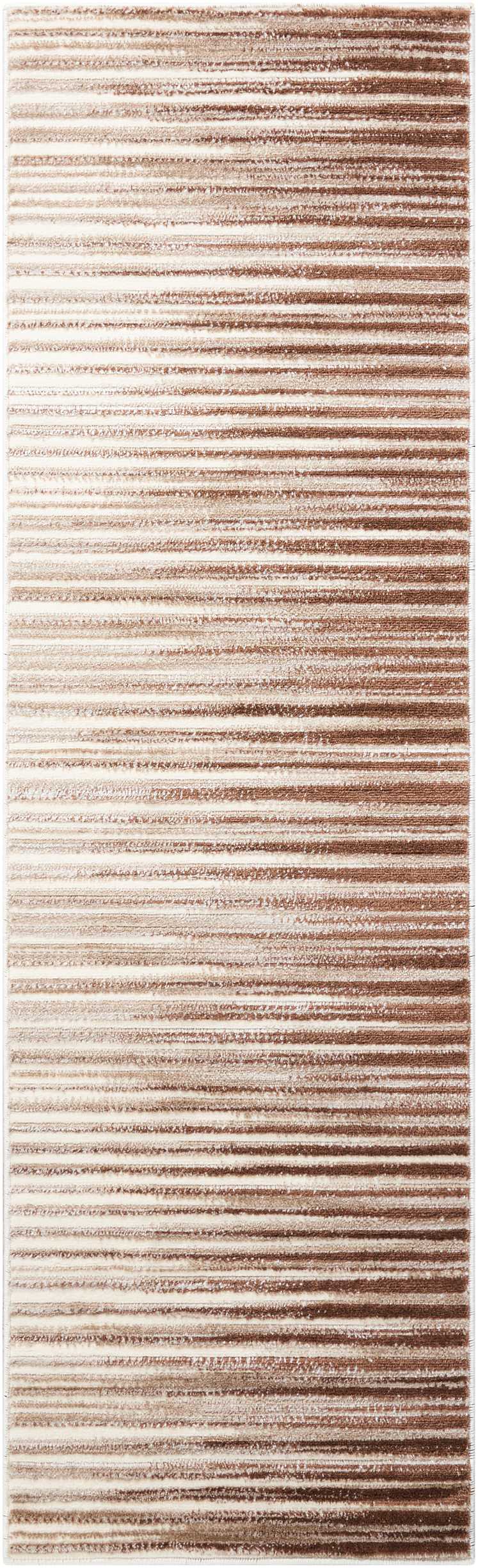 Nourison Studio STU07 Brown 7' Runner  Hallway Rug