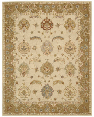 Nourison India House IH87 White 8'x11'   Rug