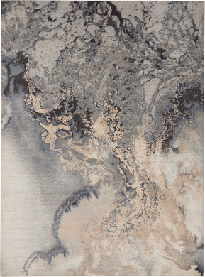 Nourison Maxell MAE08 Grey 9'x13' Oversized  Rug