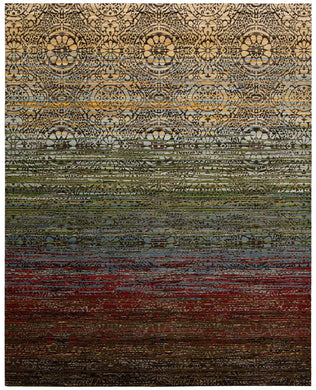Nourison Rhapsody RH002 Multicolor 8'x10'   Rug