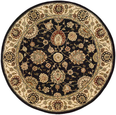 Nourison 2000 2204 Navy Blue 4' Round  Area Rug