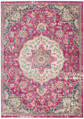 Nourison Passion Bohemian Pink Colored Area Rug