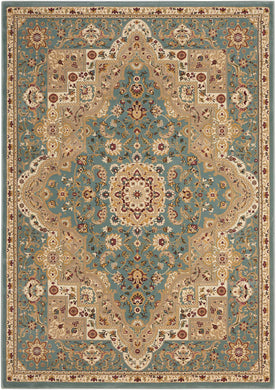 kathy ireland Home Antiquities ANT06 Blue 4'x6'  Area Rug